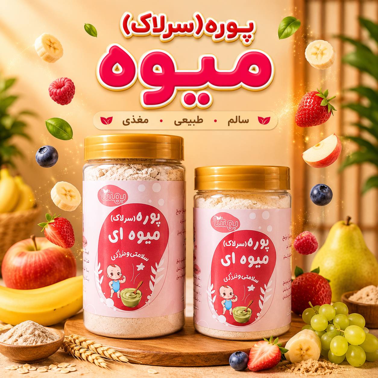 سرلاک میوه